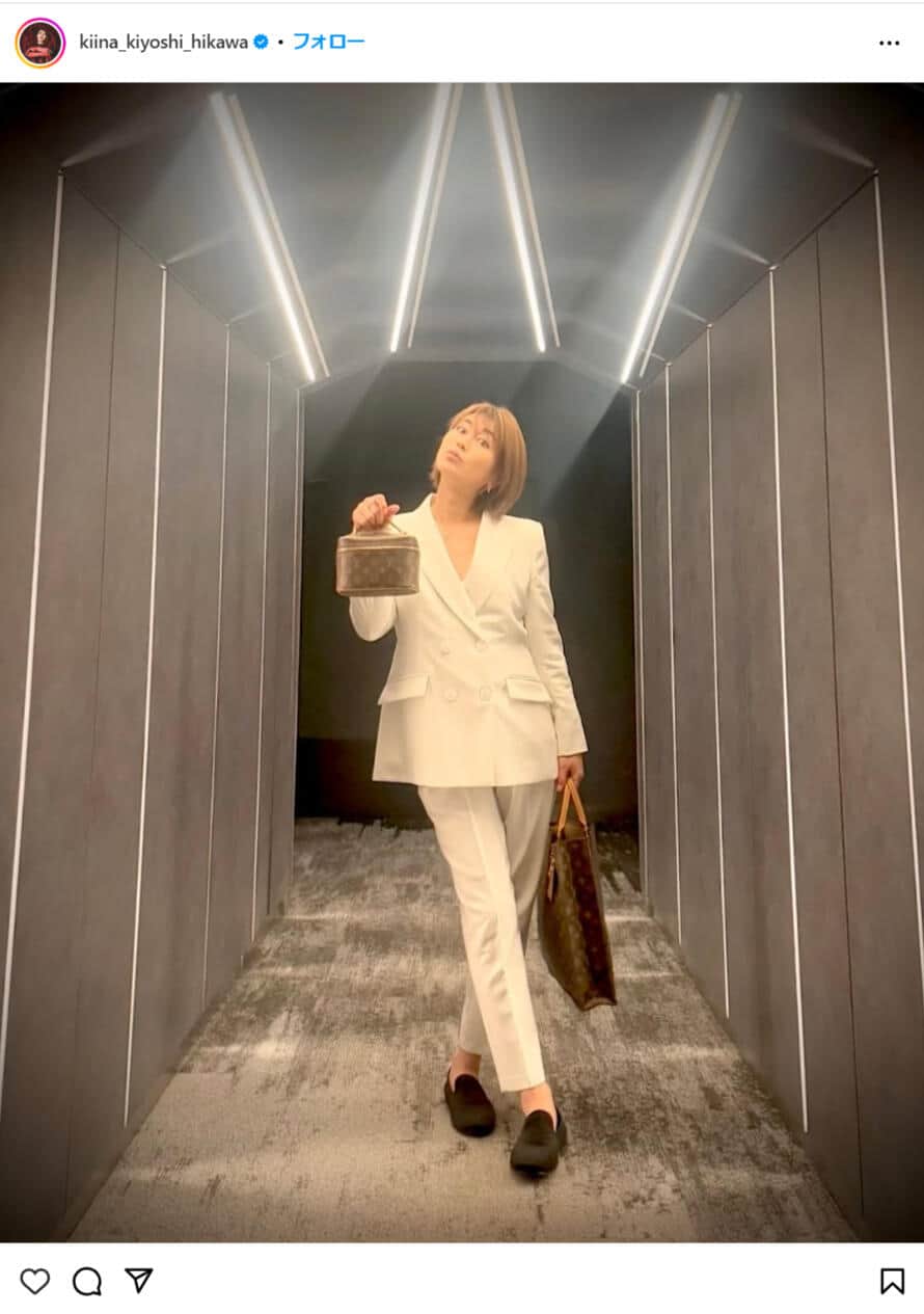 氷川きよしさんのインスタグラム（＠kiina_kiyoshi_hikawa）より