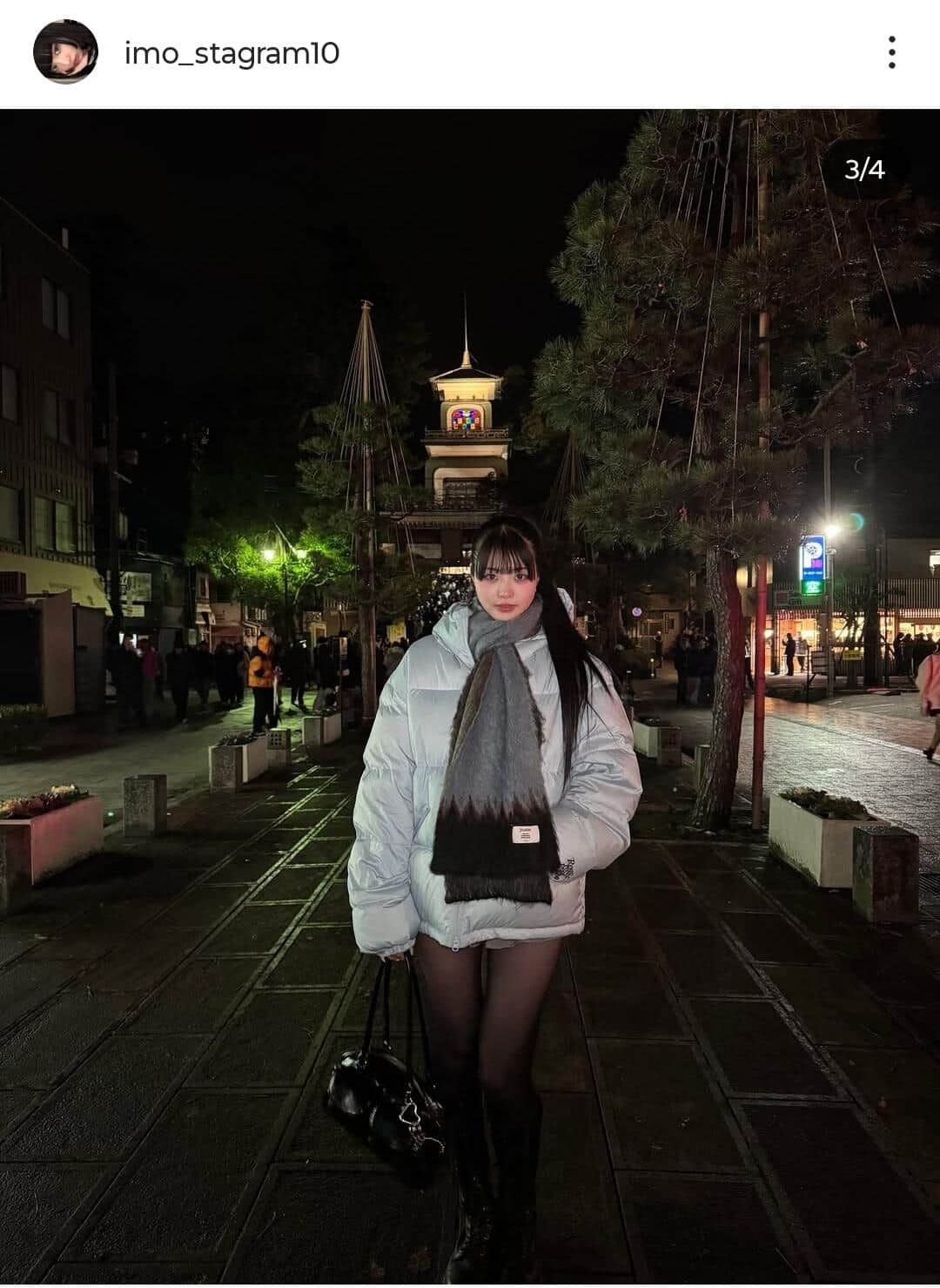 きりざきまいさんのインスタグラム（＠imo_stagram10）より