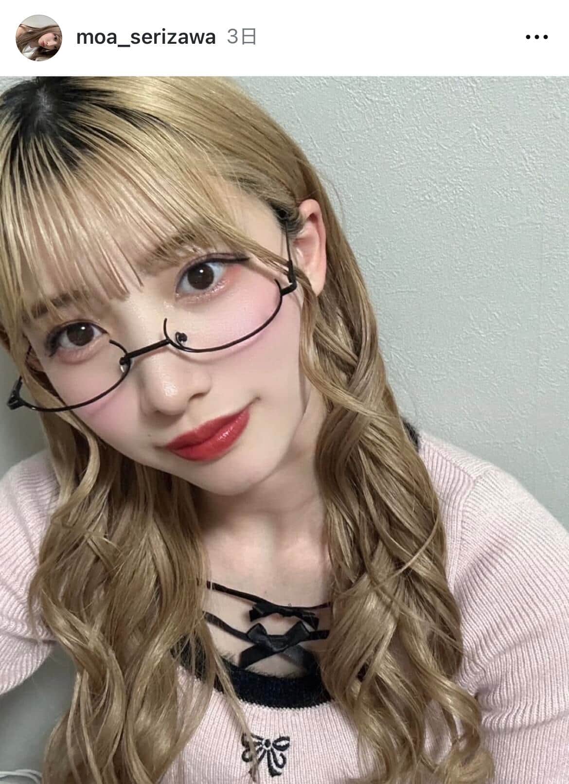 「好きすぎる～」ゴマキ姪・芹澤もあ19歳、髪色変えてイメチェン　「大人っぽいし可愛い」ネット悶絶