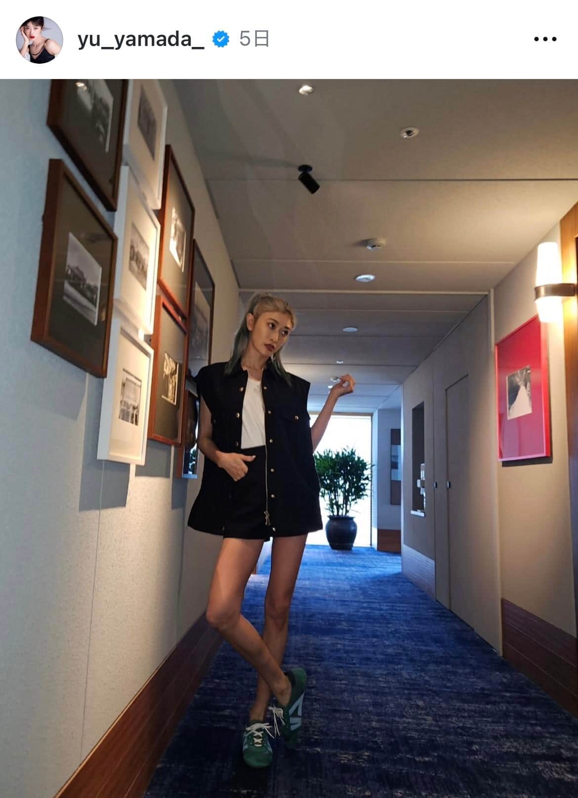 山田優さんのインスタグラム（＠yu_yamada_）より