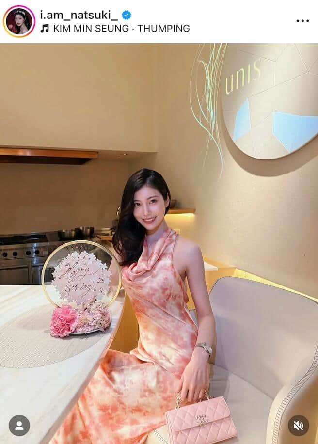 阿部なつきさんのインスタグラム（＠i.am_natsuki_）より