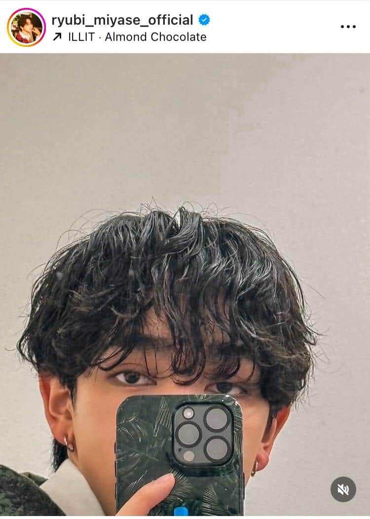 「国宝級イケメン」宮世琉弥、横顔のショットに悶絶　「かっこよすぎて直視できない」「可愛いすぎ」