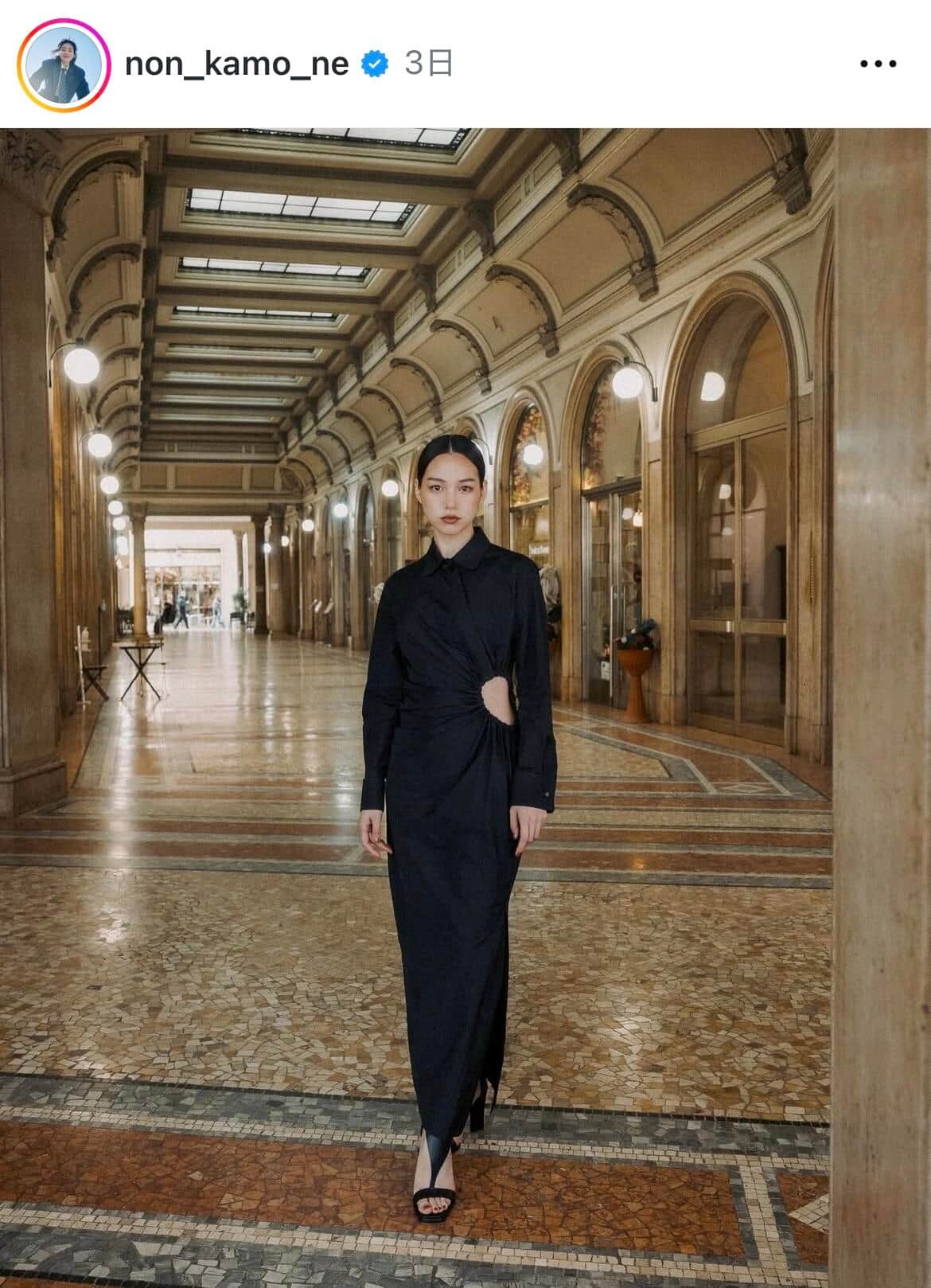のんさんのインスタグラム（＠non_kamo_ne）より