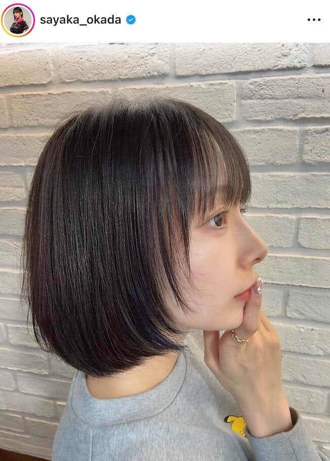 岡田紗佳さんのインスタグラム（＠sayaka_okada）より