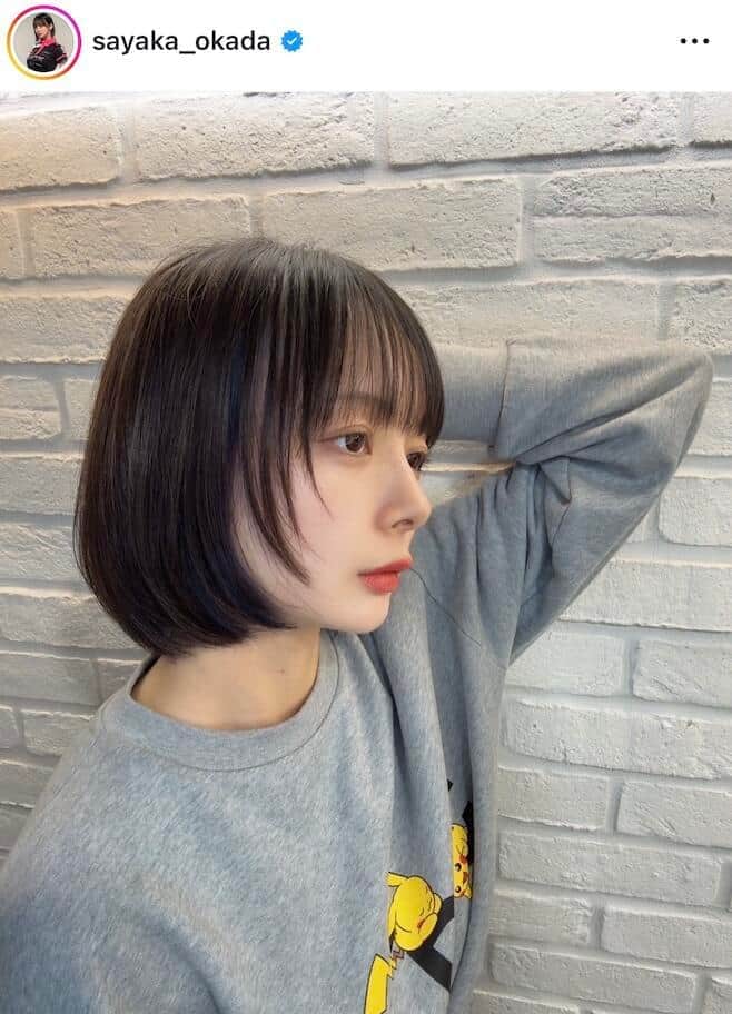 岡田紗佳さんのインスタグラム（＠sayaka_okada）より