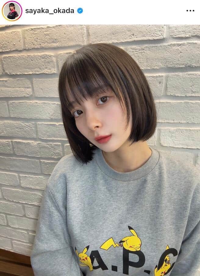 岡田紗佳さんのインスタグラム（＠sayaka_okada）より