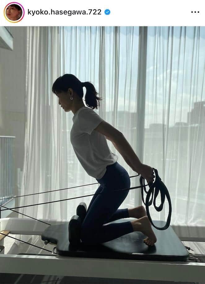 長谷川京子さんのインスタグラム（＠kyoko.hasegawa.722）より