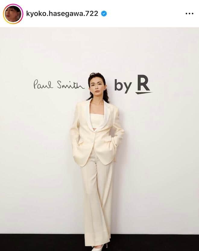 長谷川京子さんのインスタグラム（＠kyoko.hasegawa.722）より