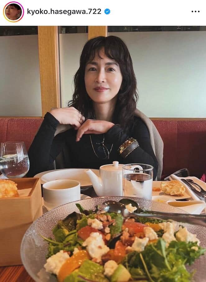 長谷川京子さんのインスタグラム（＠kyoko.hasegawa.722）より