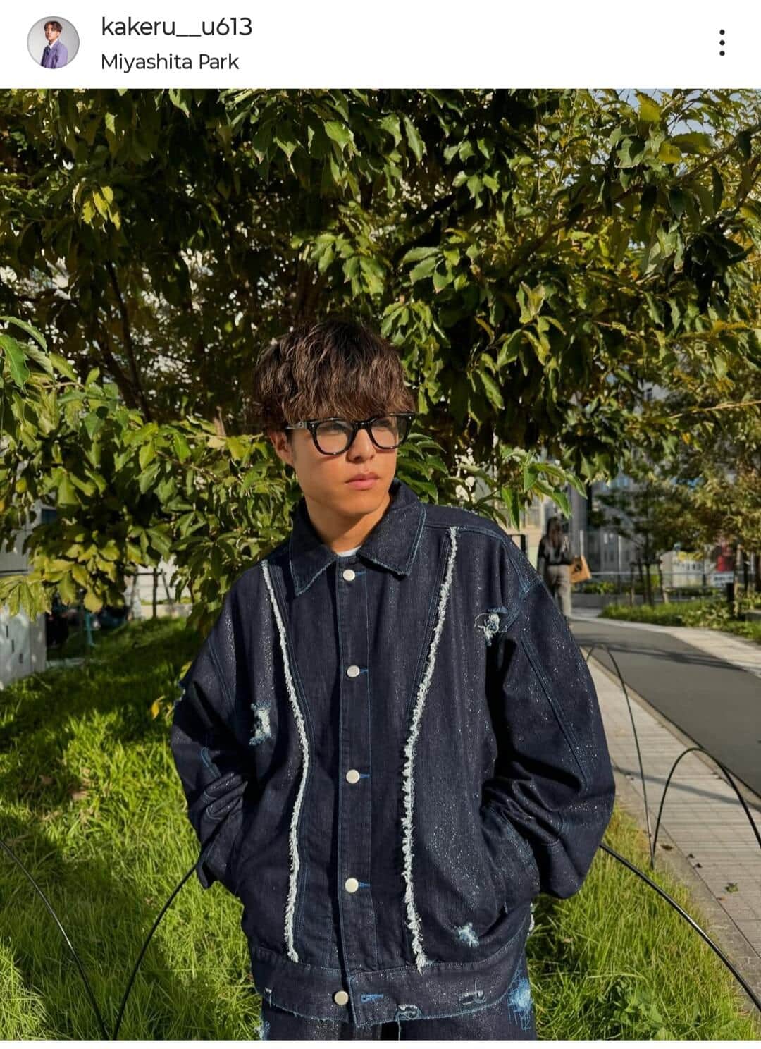 かっくんのインスタグラム（＠kakeru__u613）より