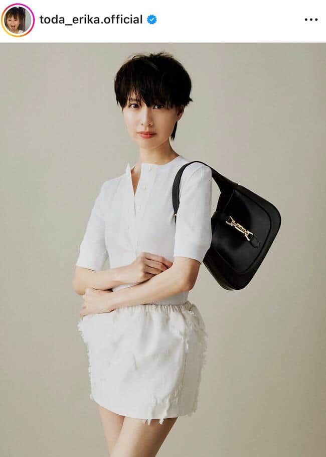戸田恵梨香さんのインスタグラム（＠toda_erika.official）より