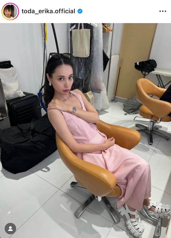 戸田恵梨香さんのインスタグラム（＠toda_erika.official）より