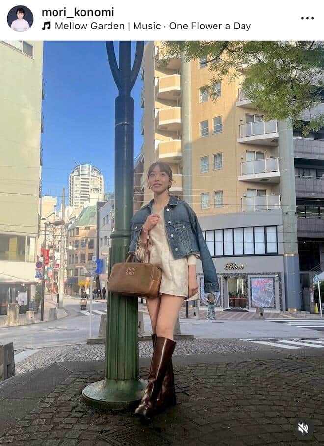 杜このみさんのインスタグラム（＠mori_konomi）より