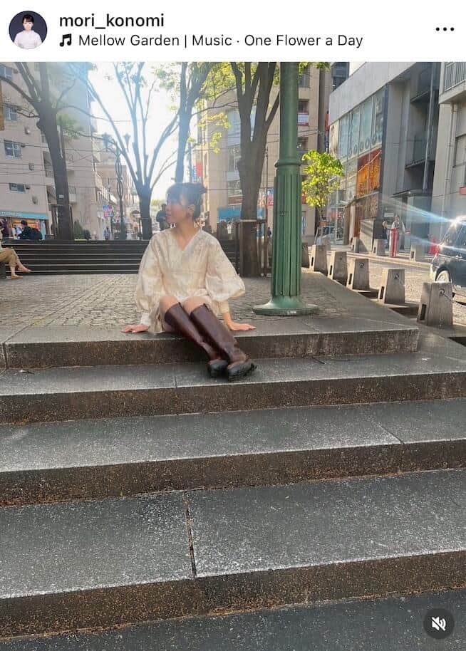 杜このみさんのインスタグラム（＠mori_konomi）より