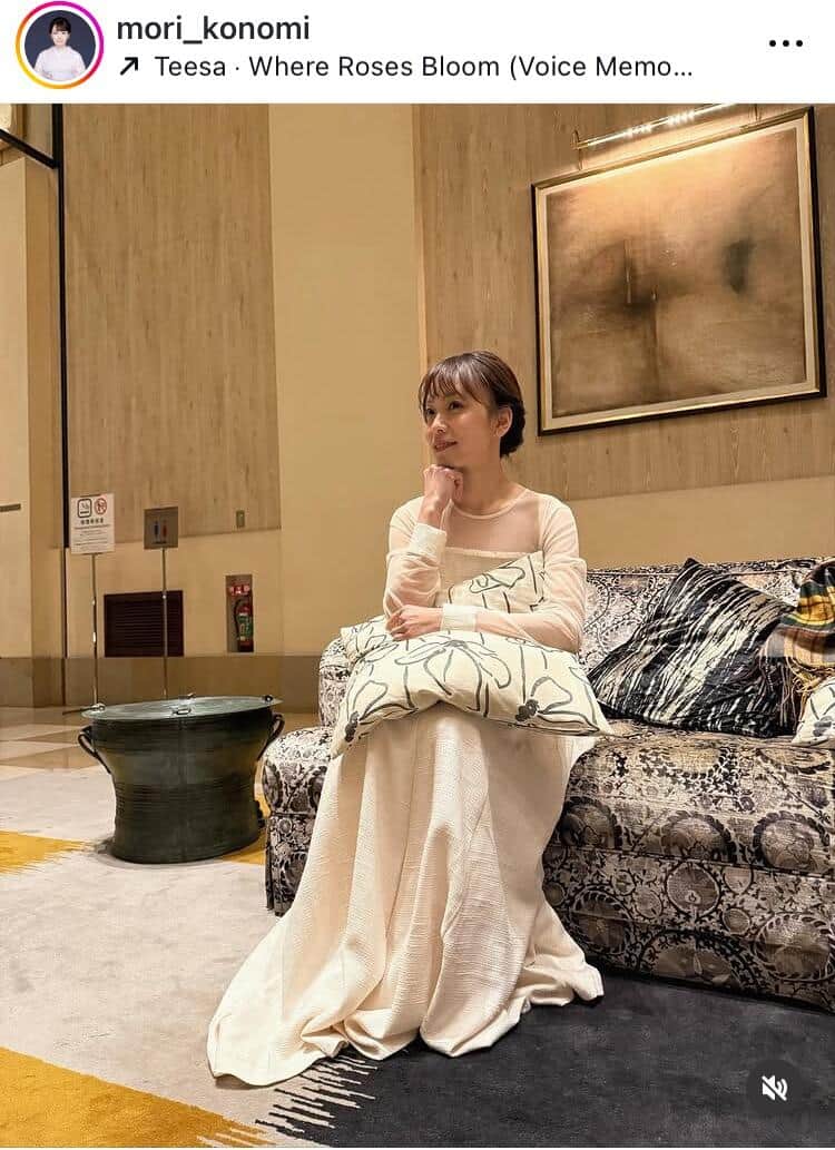 杜このみさんのインスタグラム（＠mori_konomi）より