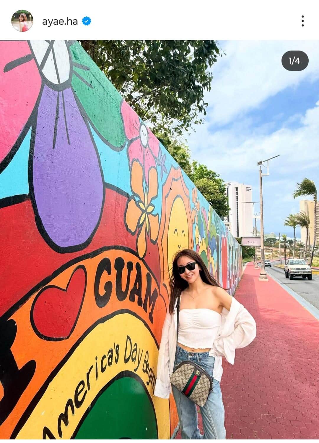 袴田彩会さんのインスタグラム（＠ayae.ha）より