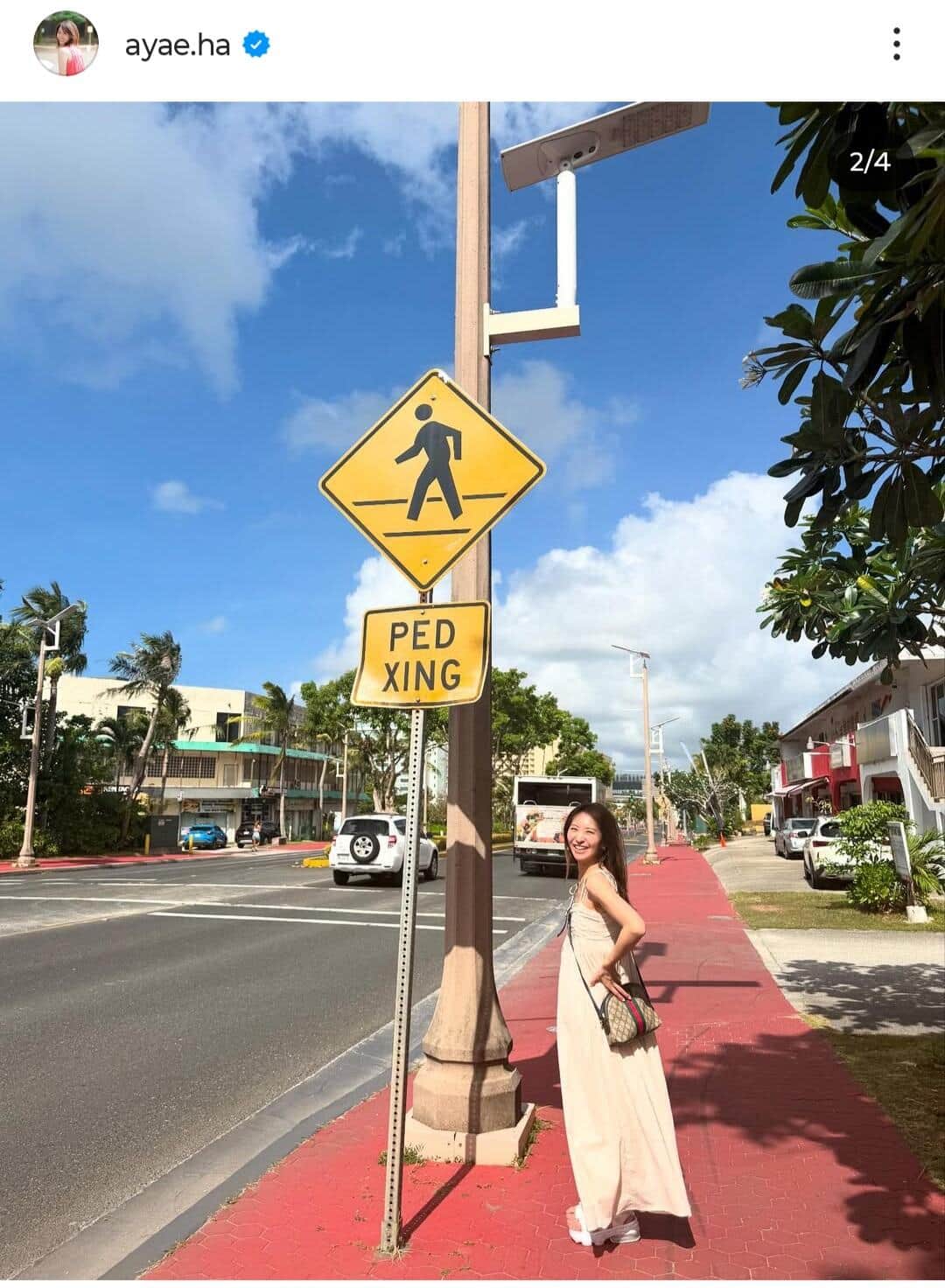 袴田彩会さんのインスタグラム（＠ayae.ha）より