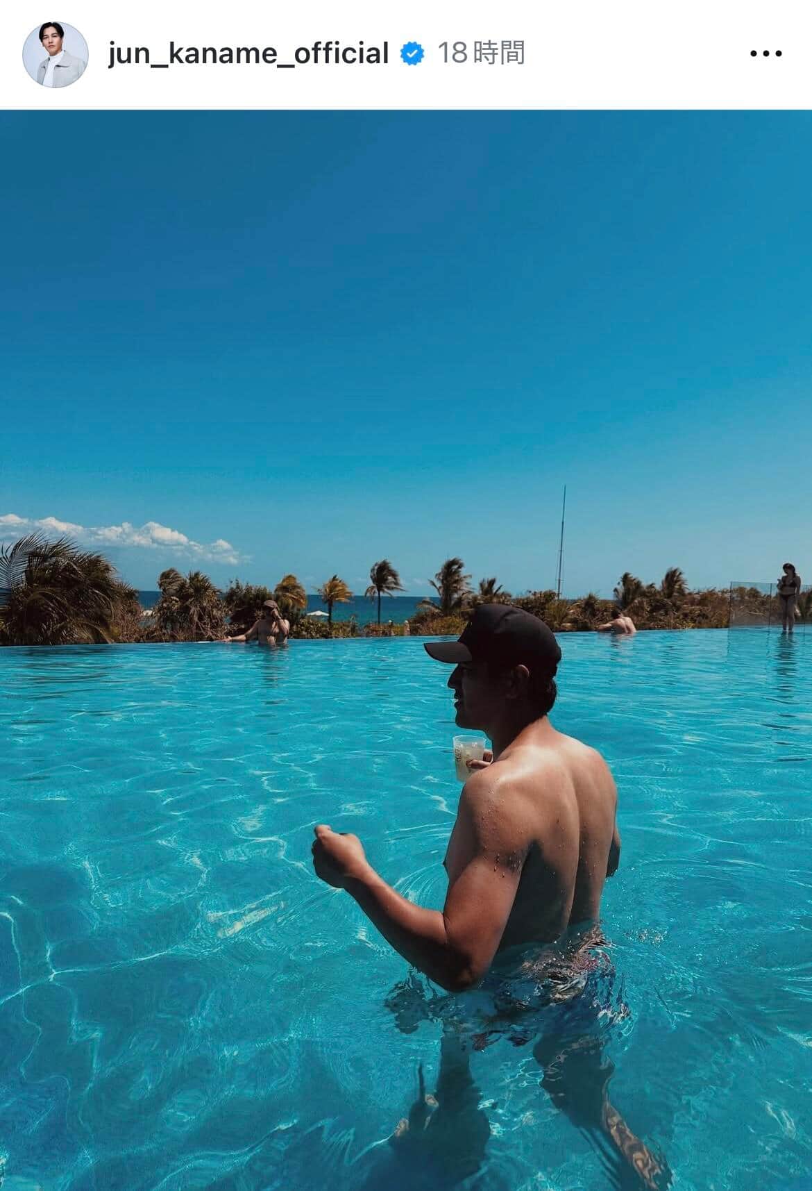 要潤さんのインスタグラム（＠jun_kaname_official）より