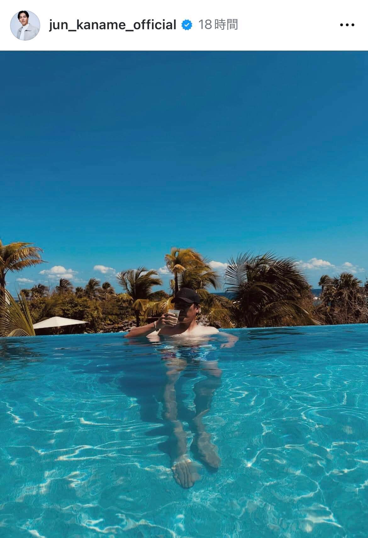 要潤さんのインスタグラム（＠jun_kaname_official）より