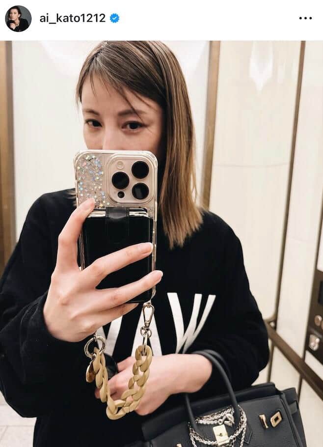 加藤あいさんのインスタグラム（＠ai_kato1212）より