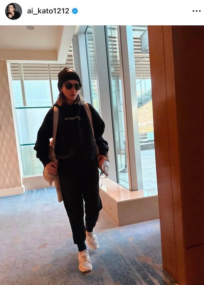 加藤あいさんのインスタグラム（＠ai_kato1212）より