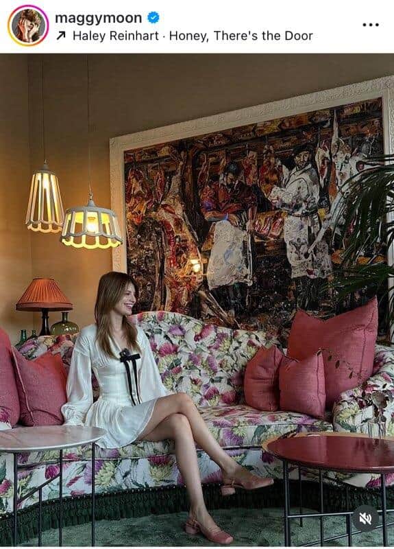 マギーさんのインスタグラム（＠maggymoon）より