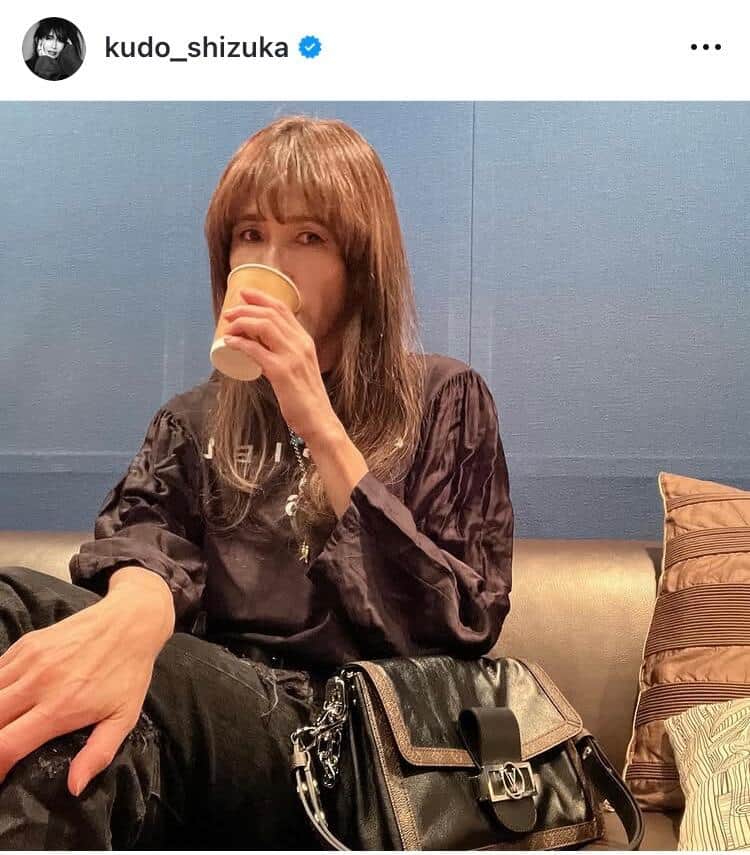 工藤静香さんのインスタグラム（＠kudo_shizuka）より