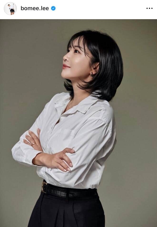 イ・ボミさんのインスタグラム（＠bomee.lee）より
