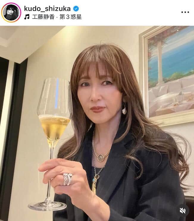 工藤静香さんのインスタグラム（＠kudo_shizuka）より