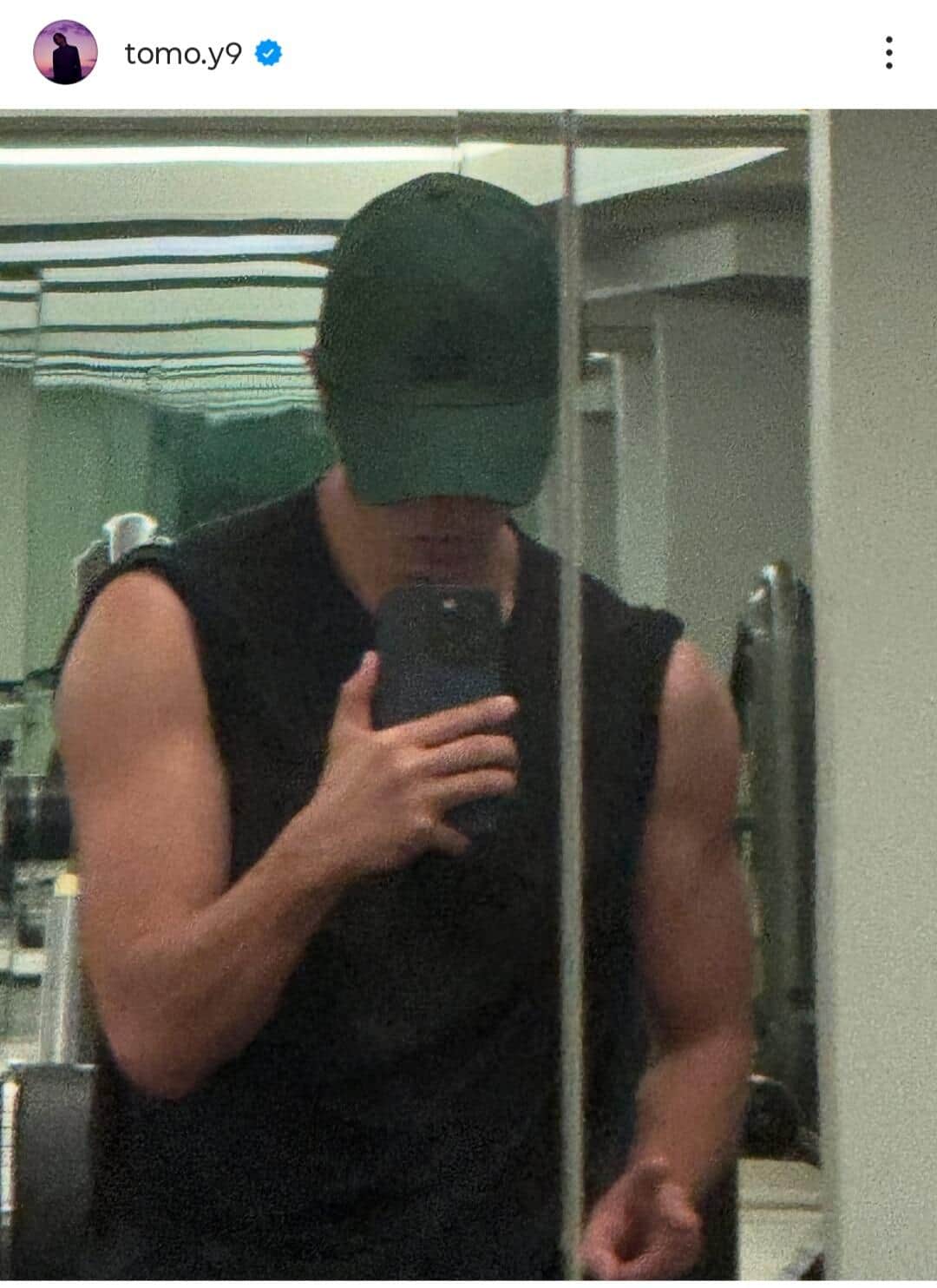 山下智久さんのインスタグラム（＠tomo.y9）より