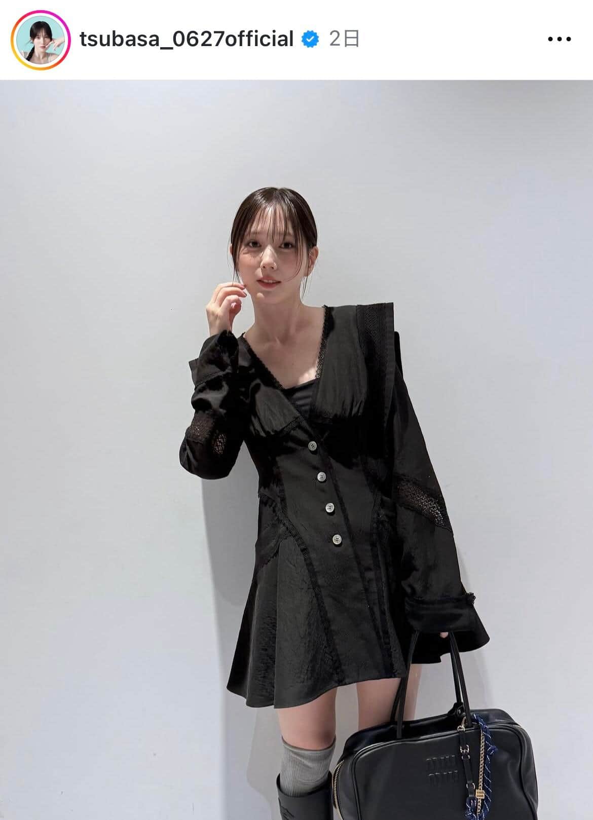 本田翼さんのインスタグラム（＠tsubasa_0627official）より