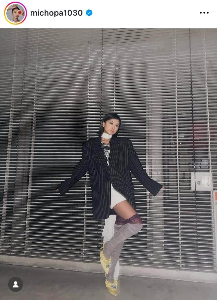 池田美優さんのインスタグラム（＠michopa1030）より