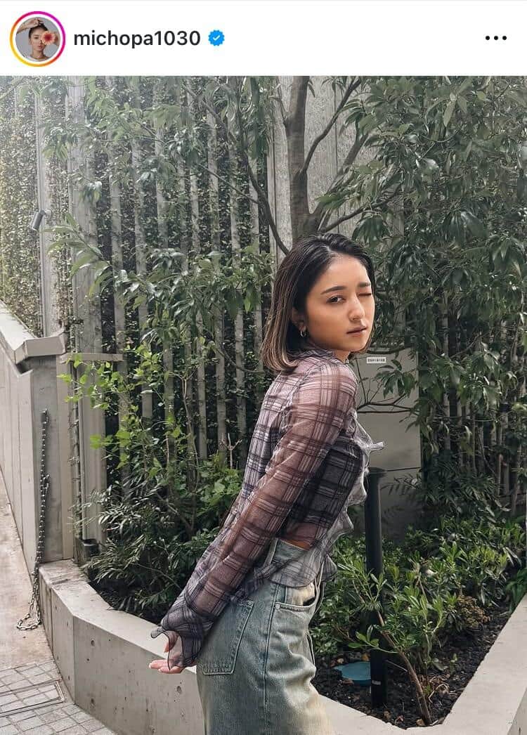 池田美優さんのインスタグラム（＠michopa1030）より