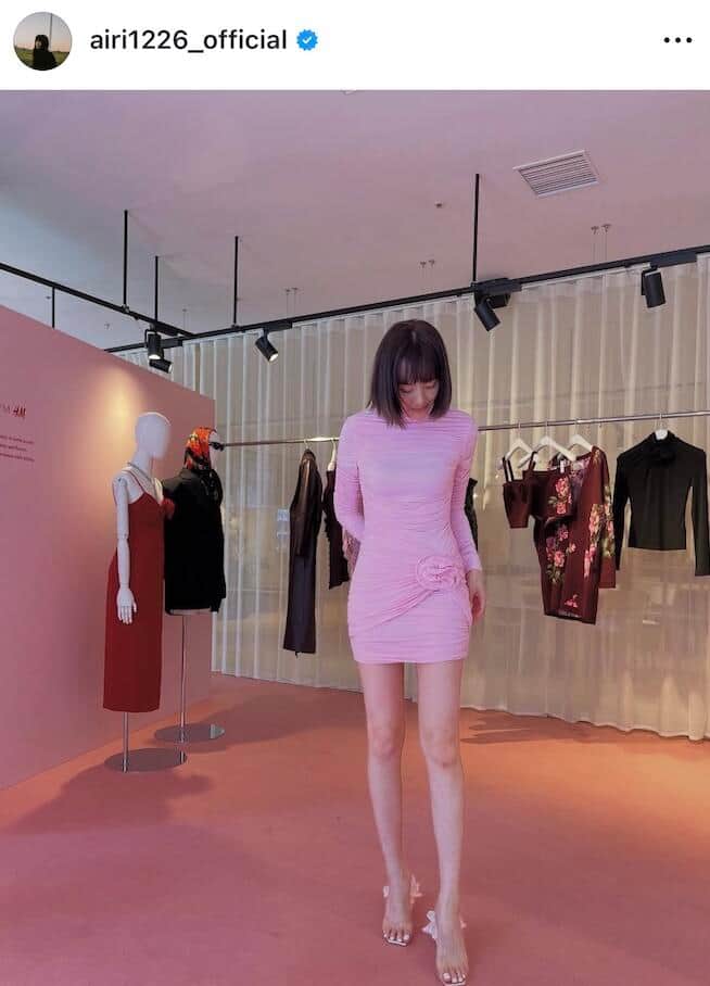 松井愛莉さんのインスタグラム（＠airi1226_official）より