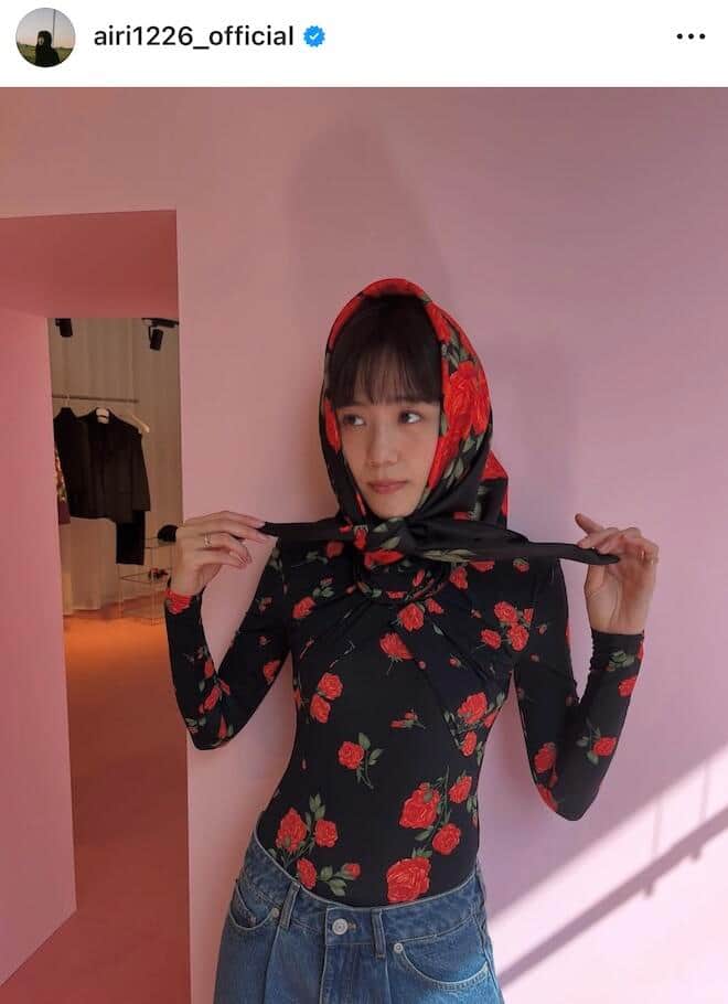 松井愛莉さんのインスタグラム（＠airi1226_official）より
