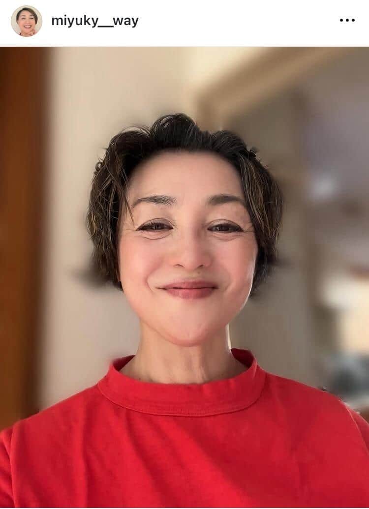 香坂みゆきさんのインスタグラム（＠miyuky__way）より