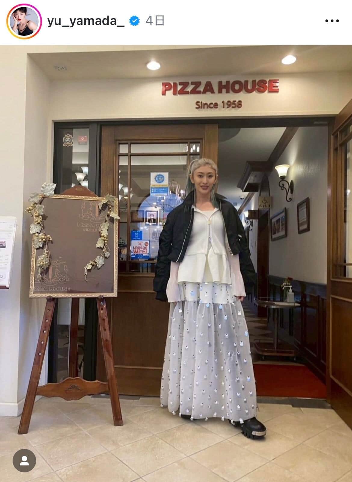 山田優さんのインスタグラム（＠yu_yamada_）より