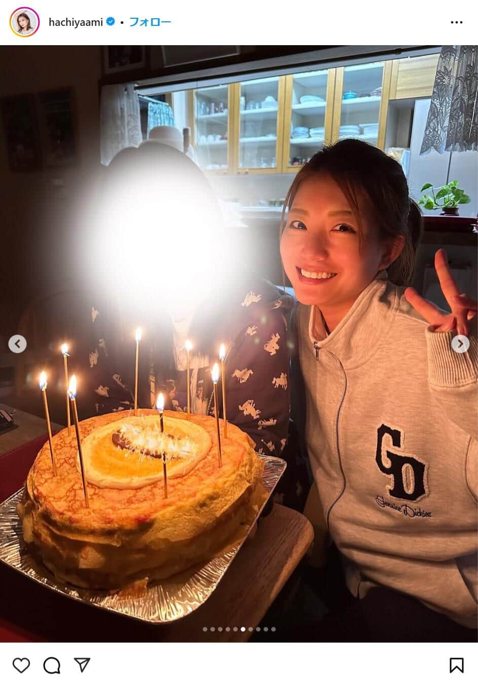 蜂谷晏海さんのインスタグラムより（hachiyaami）