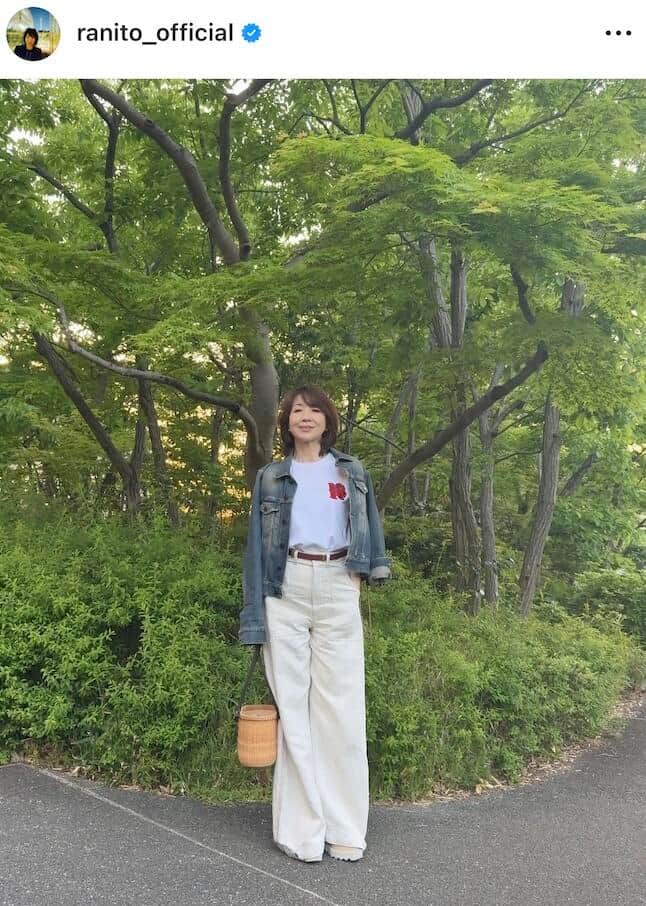 伊藤蘭さんのインスタグラム（＠ranito_official）より