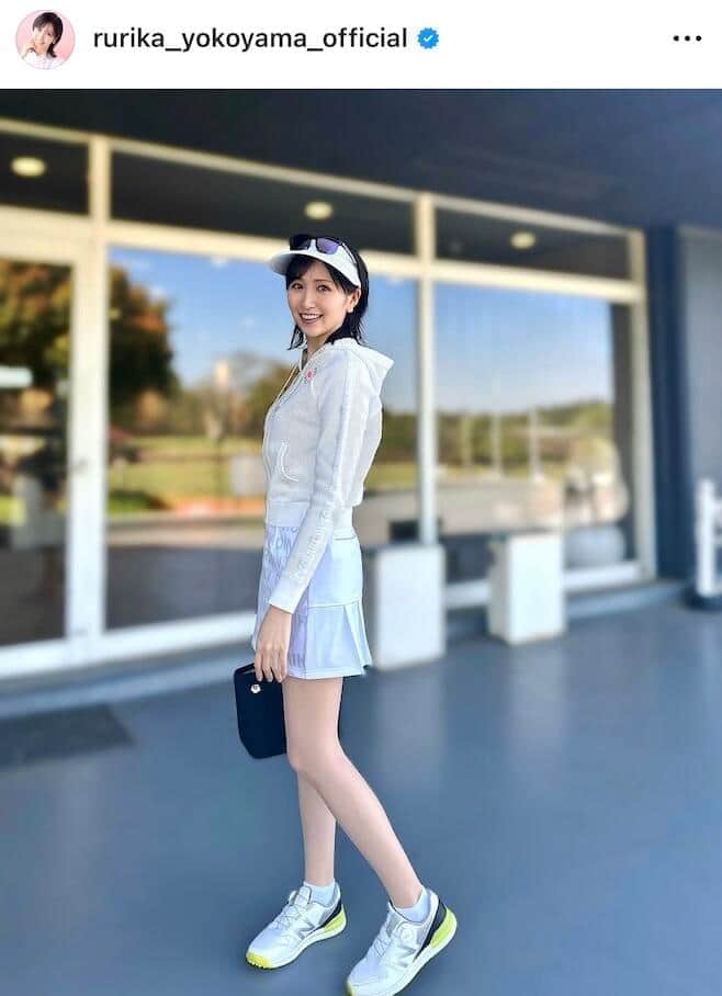 横山ルリカさんのインスタグラム（＠rurika_yokoyama_official）より