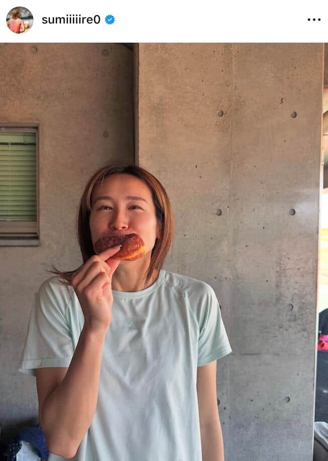 秦澄美鈴選手のインスタグラム（＠sumiiiiire0）より