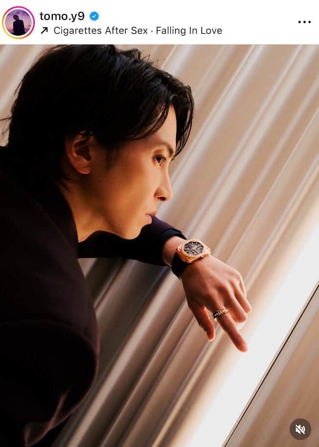 山下智久さんのインスタグラム（＠tomo.y9）より