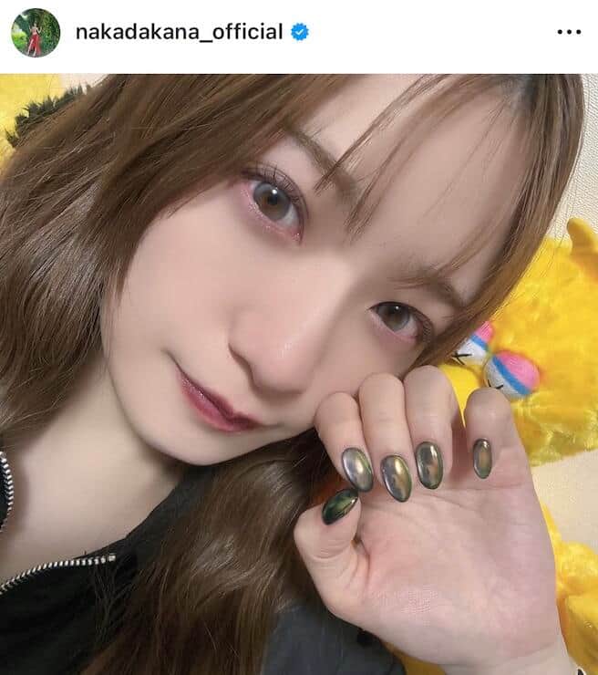 中田花奈さんのインスタグラム（＠nakadakana_official）より