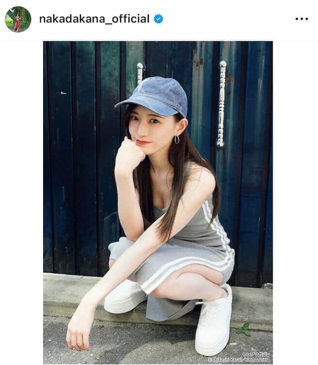 中田花奈さんのインスタグラム（＠nakadakana_official）より