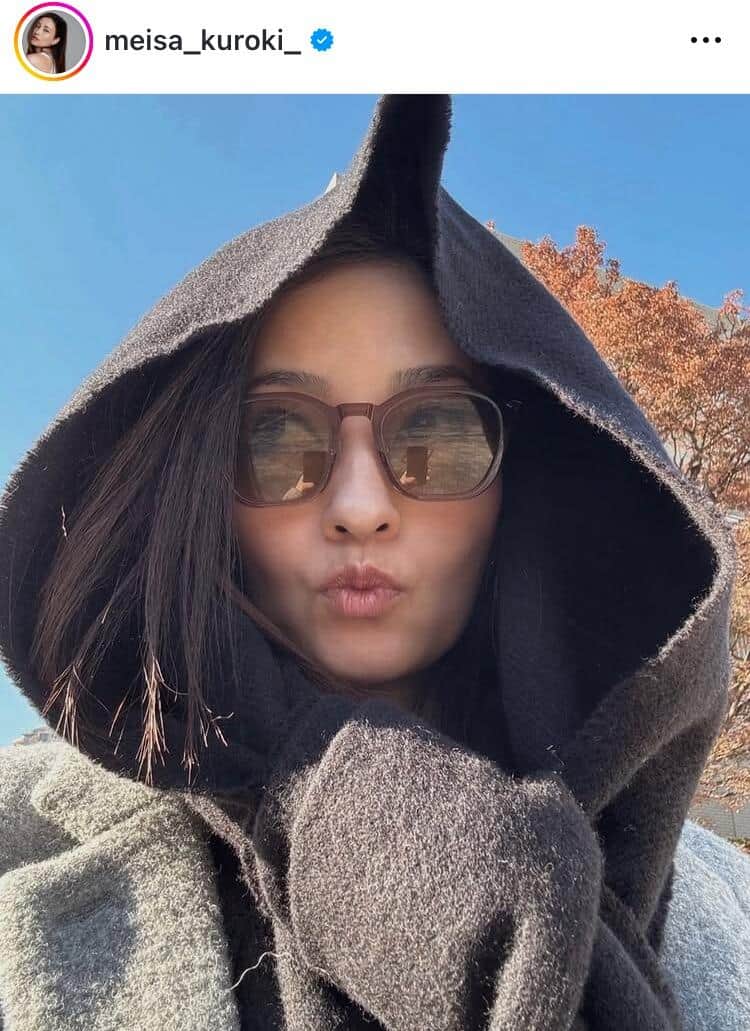 黒木メイサさんのインスタグラム（＠meisa_kuroki_）より