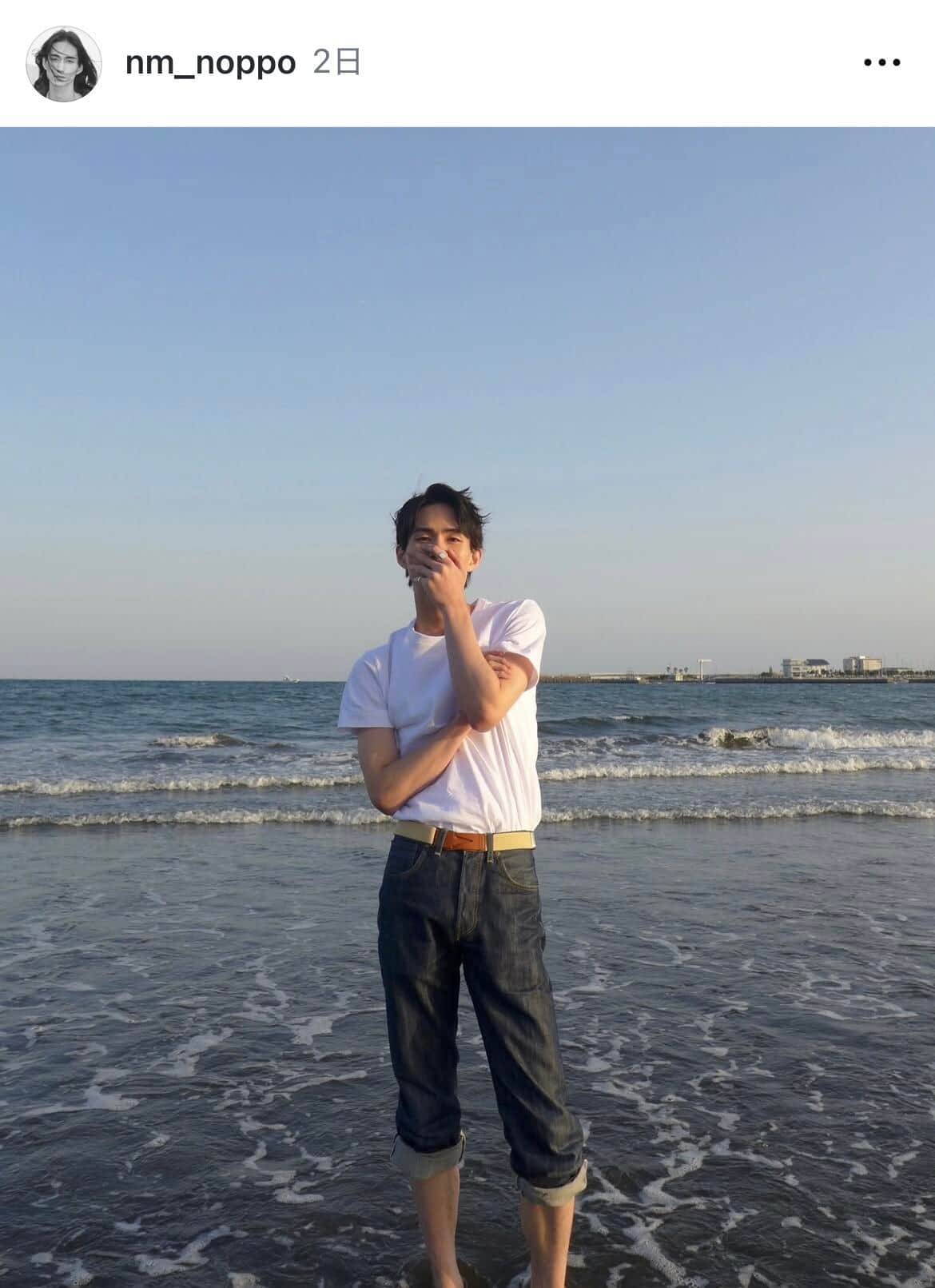 野村大貴さんのインスタグラム（＠nm_noppo）より