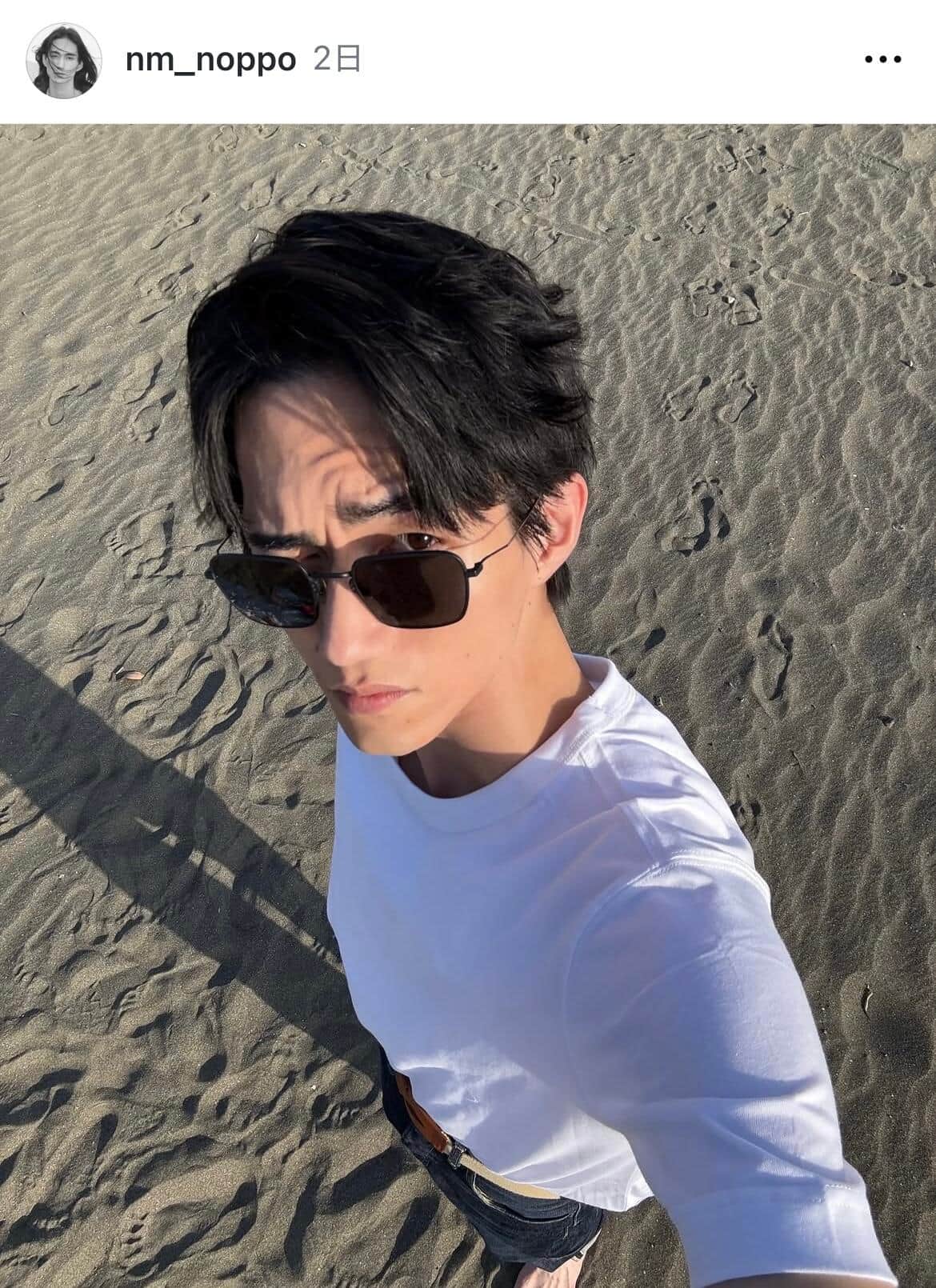 野村大貴さんのインスタグラム（＠nm_noppo）より