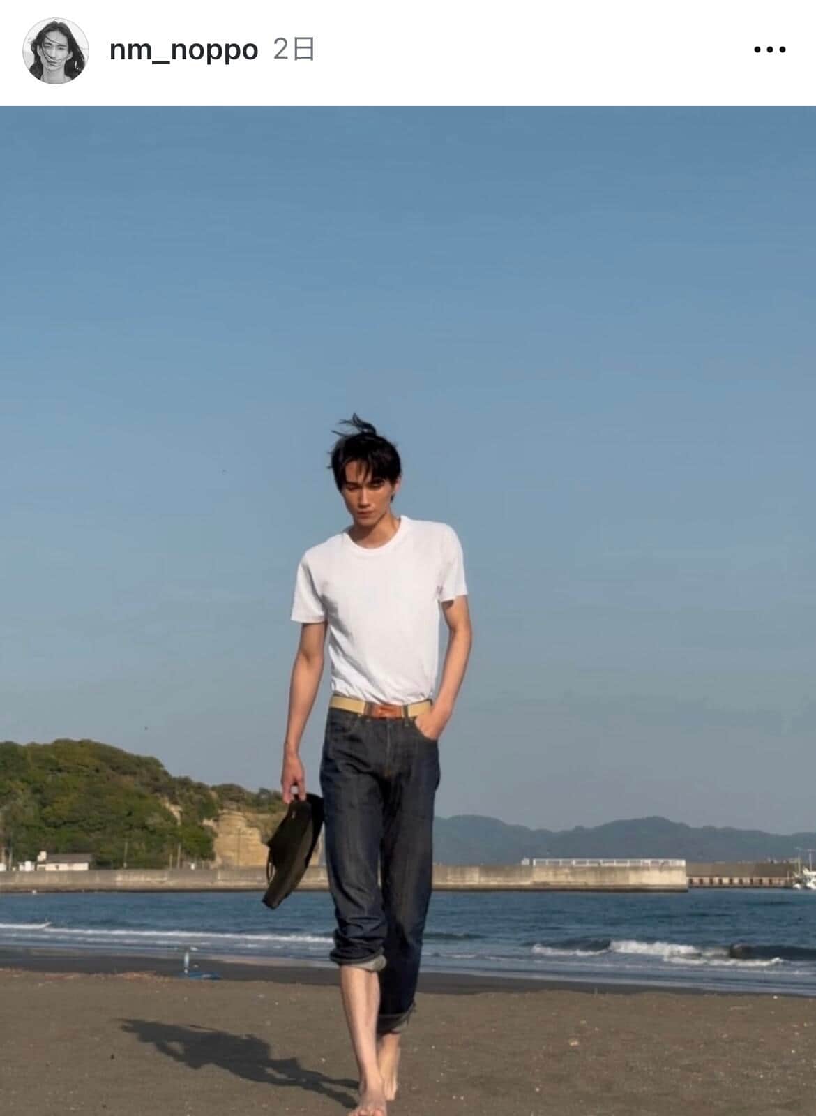 野村大貴さんのインスタグラム（＠nm_noppo）より