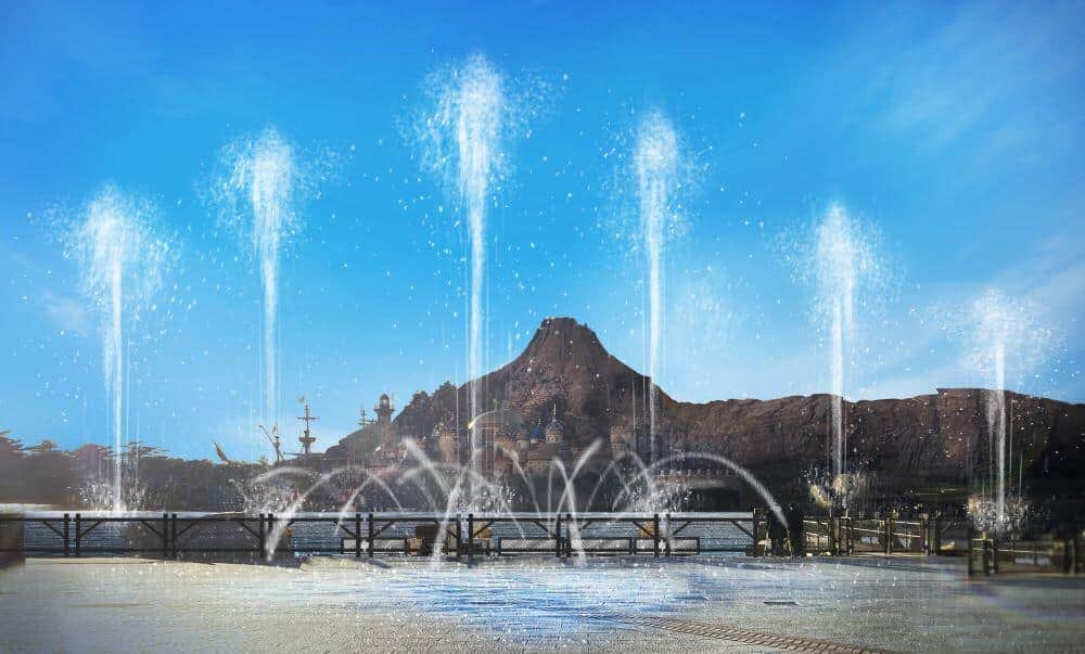 Mrs. GREEN APPLEとディズニーシーのコラボイベント「“びしょ濡れ”ハーバースプラッシュ」（リリースより）