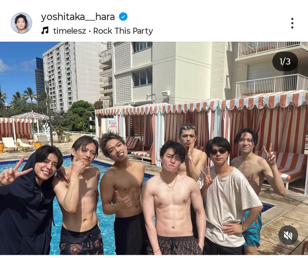 原嘉孝さんのインスタグラム（＠yoshitaka__hara）より